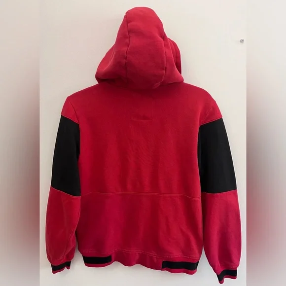 Y2K Ecko Unlimited Mens Hoodie in Red and Black - Picture 3 of 7